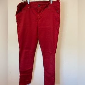 Maurice’s Red Pants Size Large